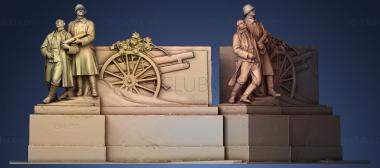 3D model War memorial (STL)